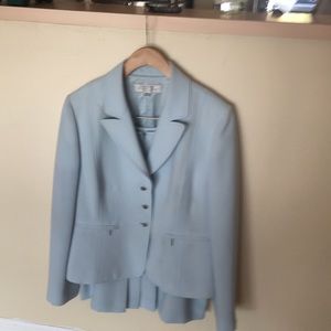 Light blue Elegant Jacket & skirt set Tahari